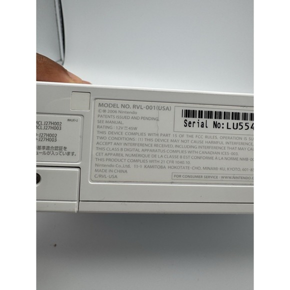 Nintendo Wii RVL-001 Home Console White Original Box With All Manuals NO GAME - Picture 10 of 16